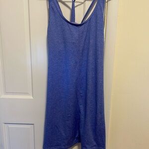 Patagonia Latticeback Dress Womens Size Medium M Built In Bra Athletic - Blue